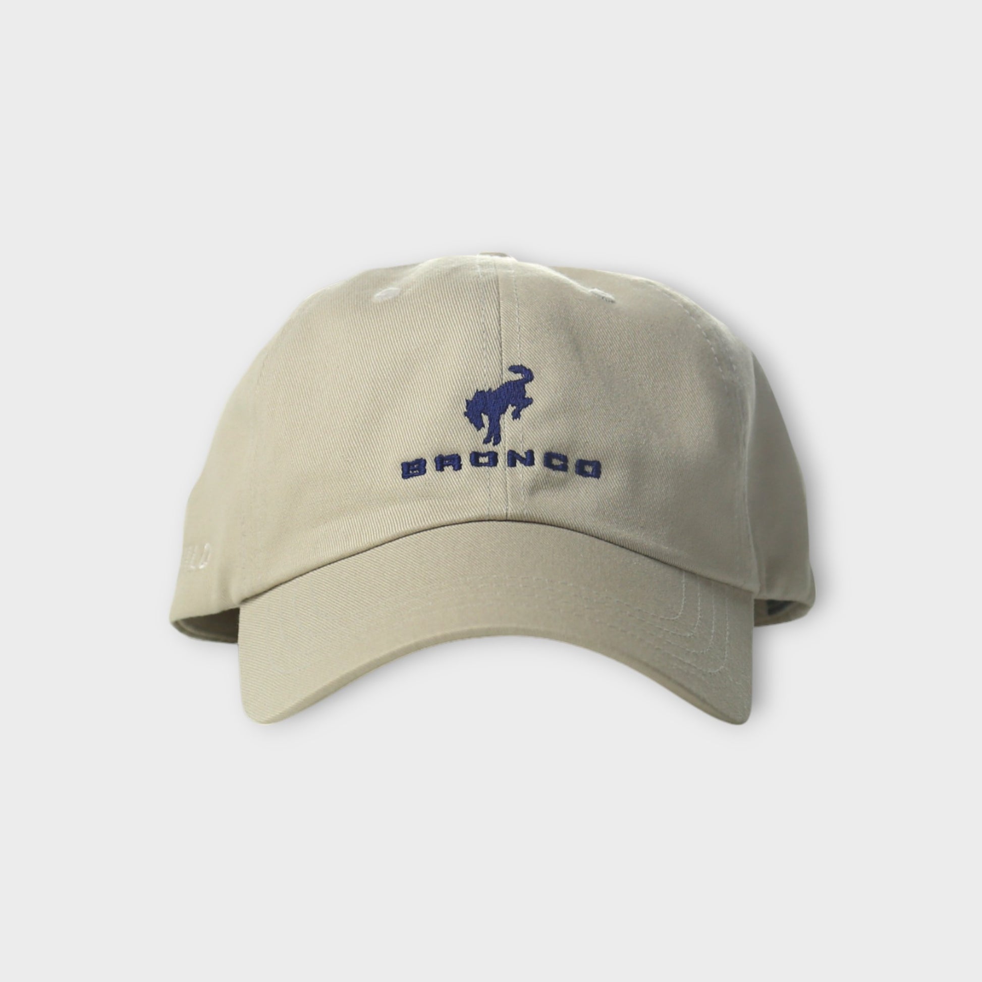 Unstructured Dad Hat White Front