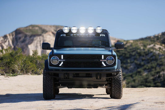 RTR - RTR Grille w/ Signature LED Lighting (21+ Bronco) PLAIN