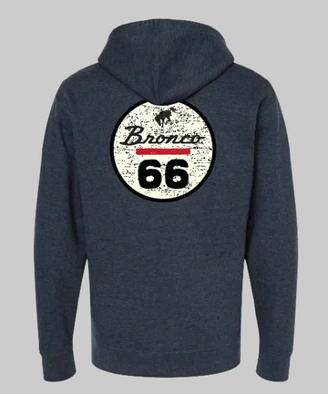 Bronco Nation - Bronco 66 Full Zip Hood