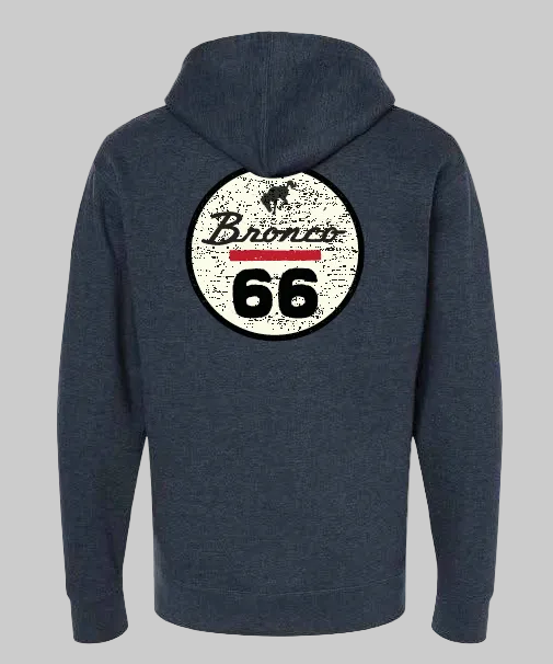 Bronco Nation - Bronco 66 Full Zip Hood