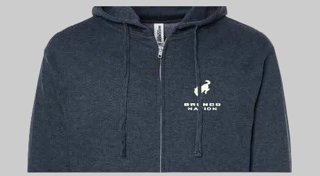Bronco Nation - Bronco 66 Full Zip Hood