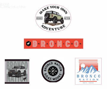 Bronco Nation - Summer 26 Sticker Pack 1