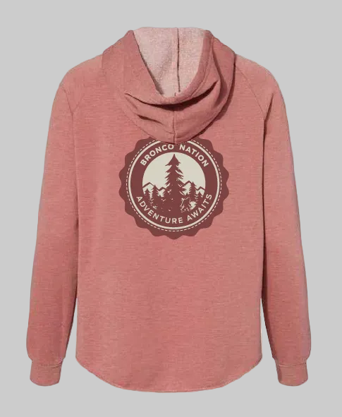 Bronco Nation - Women's Alpine Adventure Full Zip Hood