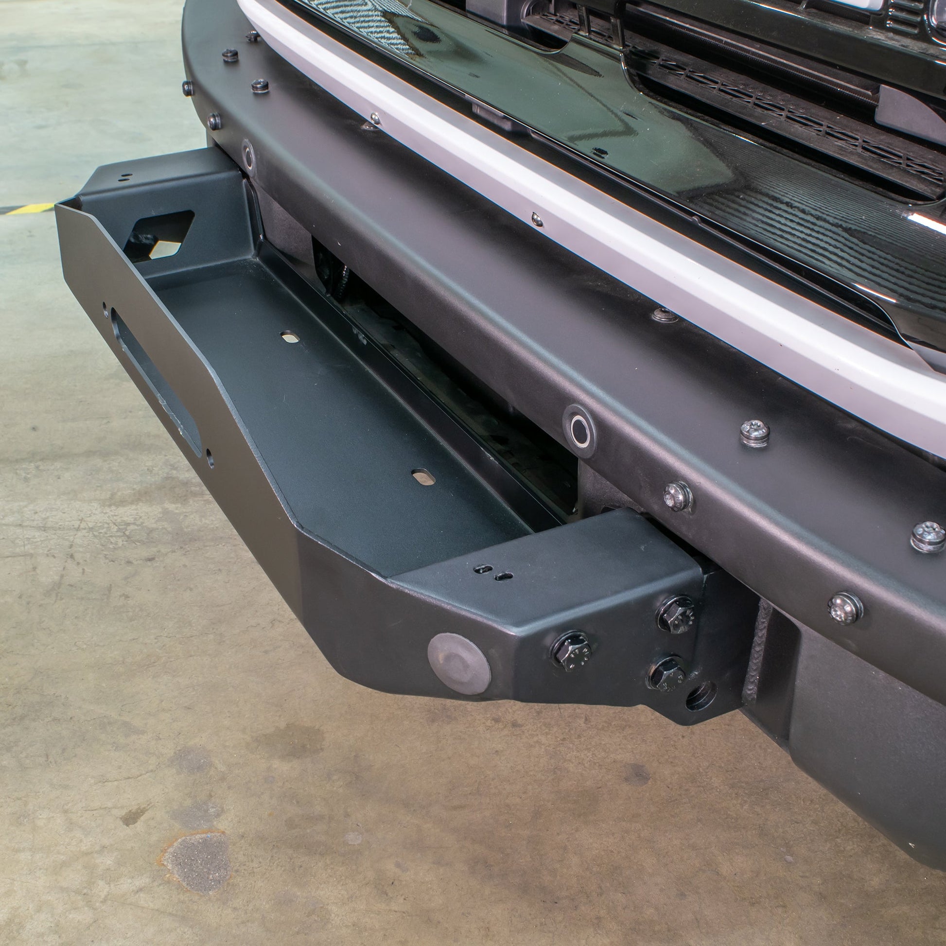 2021+ Ford Bronco OEM Modular Bumper Winch Plate - Turn Offroad