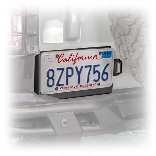 Turn Offroad  - 2021+ Ford Bronco License Plate Relocation Bracket
