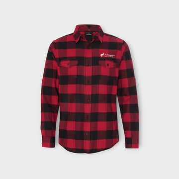 6th Gen Flannel- Red