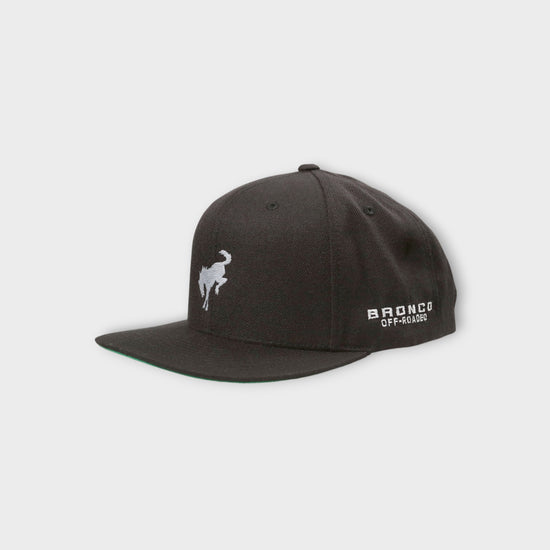 Bucking Bronco Snapback Black Side
