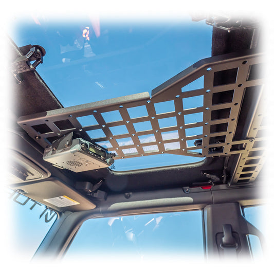 Turn Offroad - 2021+ Ford Bronco Cage Brace Molle Pattern w/Center Mount Molle