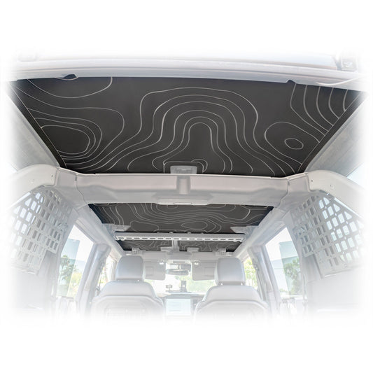 Turn Offroad - 2021+ Ford Bronco OEM 4 Door Hardtop Roof Headliner Kit