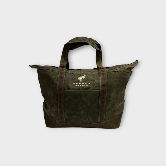 Bronco Nation - Waxed Tote Bag