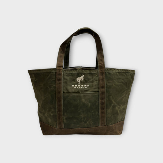 Bronco Nation - Waxed Tote Bag