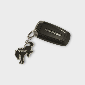Bronco Nation - Bucking Horse Keychain
