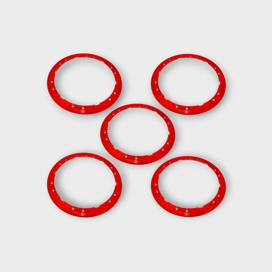 2021-2023 Bronco Bead Lock Trim Ring Kit - Red