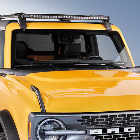 Ford Performance - Bronco Roof Rack Mounted Off-Road Light Bar Kit