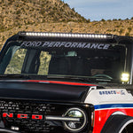 Ford Performance - FP Bronco Windshield Banner - Silver