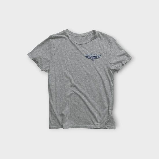  Main Badge Tee Grey Front