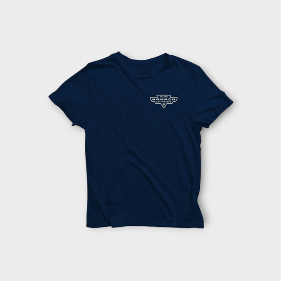  Main Badge Tee Blue Front