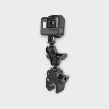 RAM® Tough-Claw™ Clamp Mount with Action Camera Adapter - Aluminum