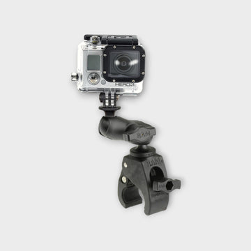RAM® Tough-Claw™ Double Ball Mount with Universal Action Camera Adapter