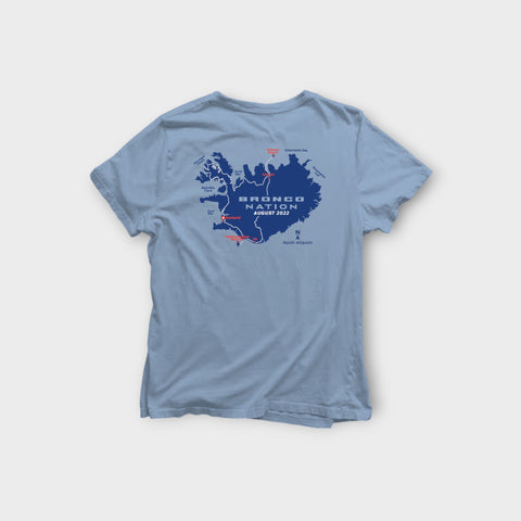 Bronco Nation - Iceland Route SS Tee