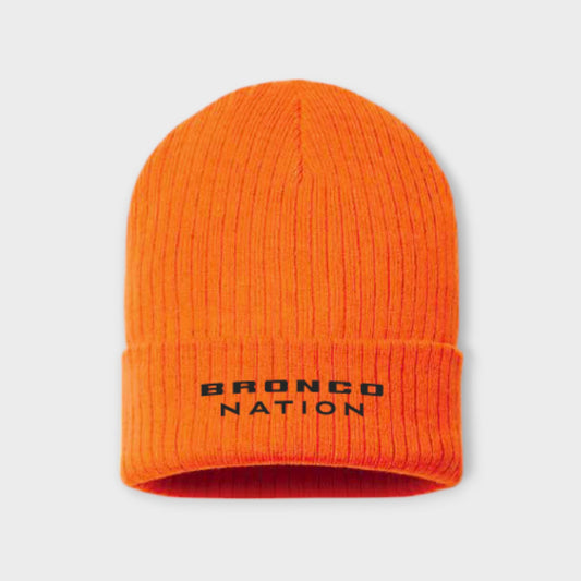 Bronco Nation - Hi-Vis Beanie