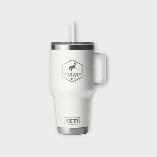 Bronco Nation - YETI 35oz Rambler w/ Straw