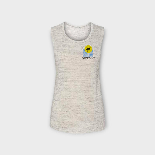 Bronco Nation - Women's Wavy Sleeveless