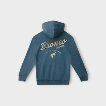 Bronco Nation - Vintage Script Hood