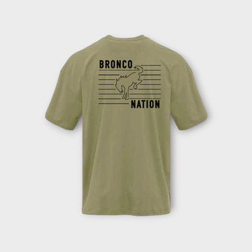 Bronco Nation - Stripes SS Tee
