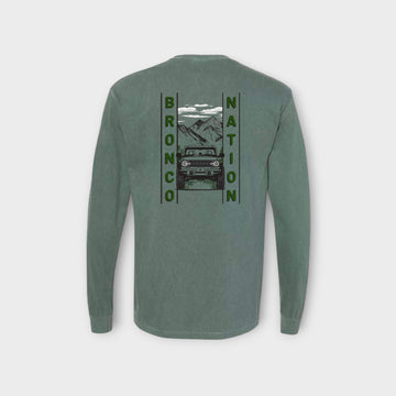 Bronco Nation - Vertical Mountain Long Sleeve