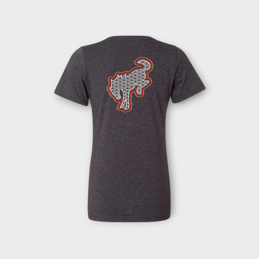 Bronco Nation - Women's Bucking V-Neck