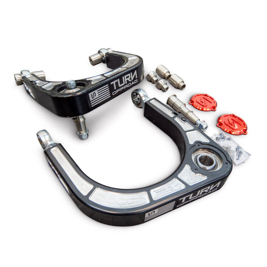 Turn Offroad  - 2021+ Ford Bronco Billet Upper Control Arms - Pair