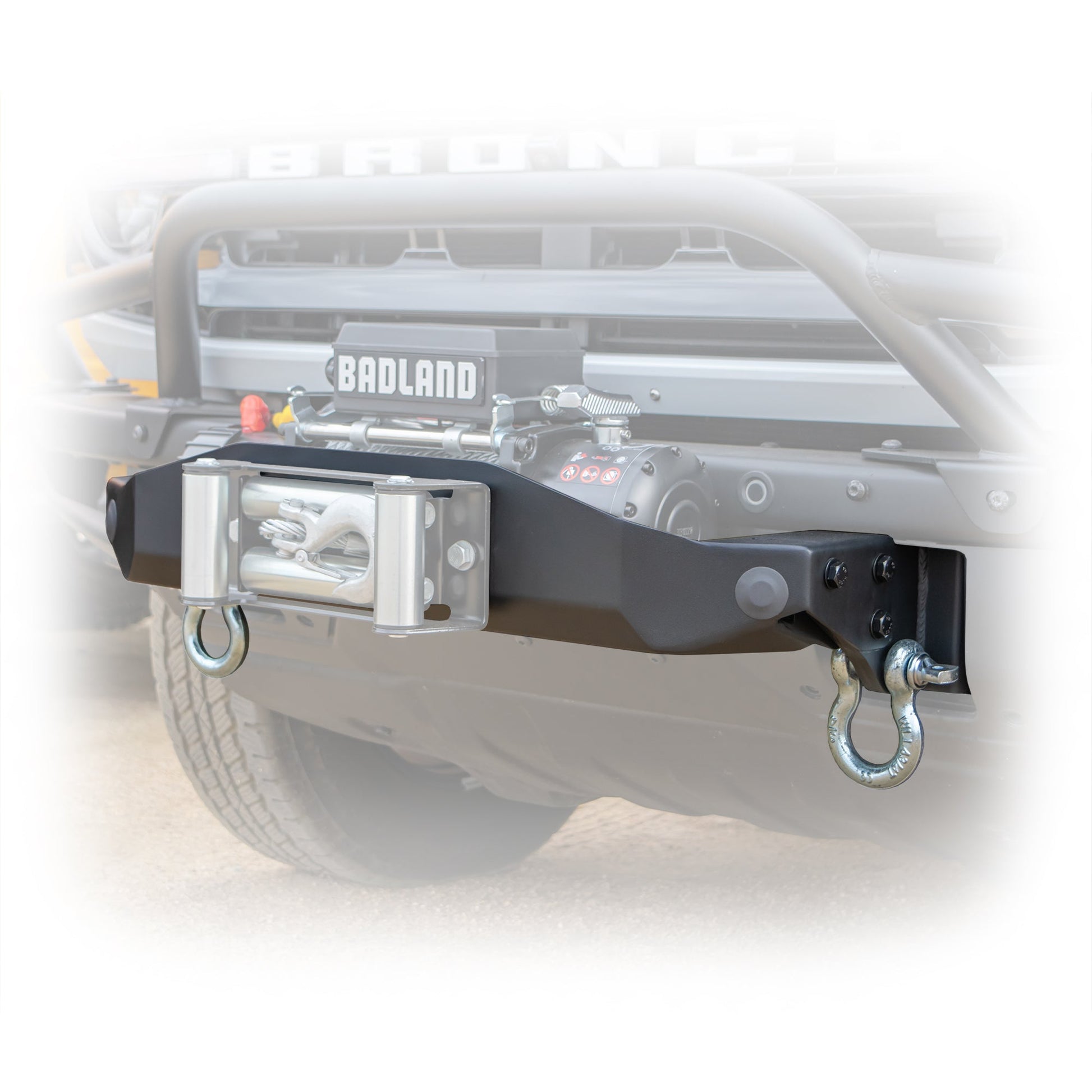 2021+ Ford Bronco OEM Modular Bumper Winch Plate - Turn Offroad