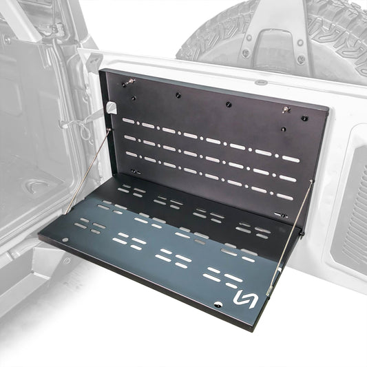 2021+ Ford Bronco Fold-Out Trail Table - Turn Offroad