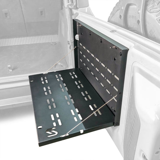 2021+ Ford Bronco Fold-Out Trail Table - Turn Offroad