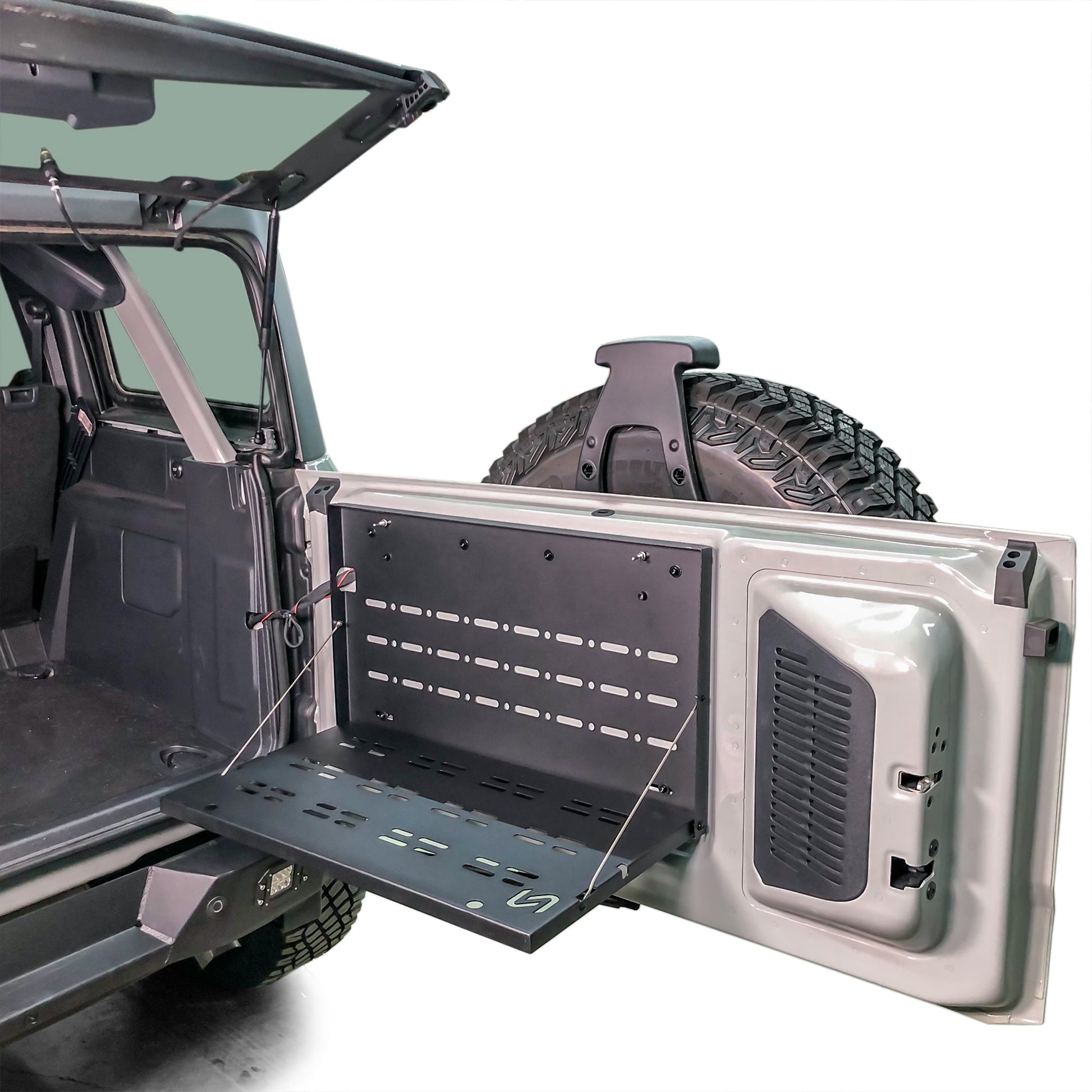 2021+ Ford Bronco Fold-Out Trail Table - Turn Offroad