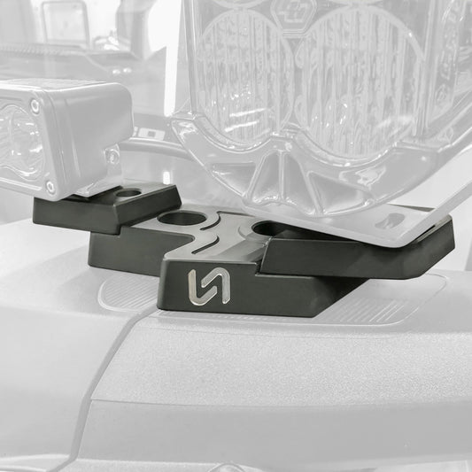 2021+ Ford Bronco Billet Mirror Light Mount - Turn Offroad