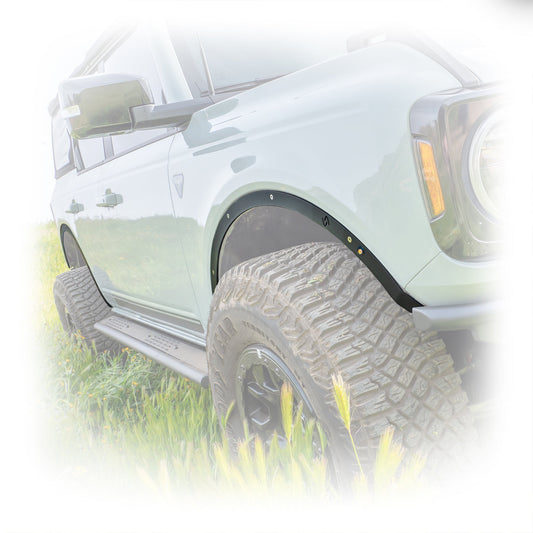 2021+ Ford Bronco Fender Delete Kit w/ Marker Lights - Turn Offroad