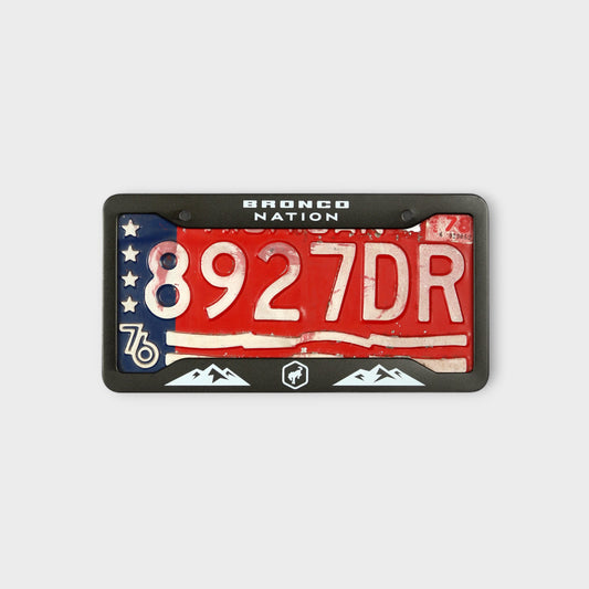Bronco Nation - License Plate Frame