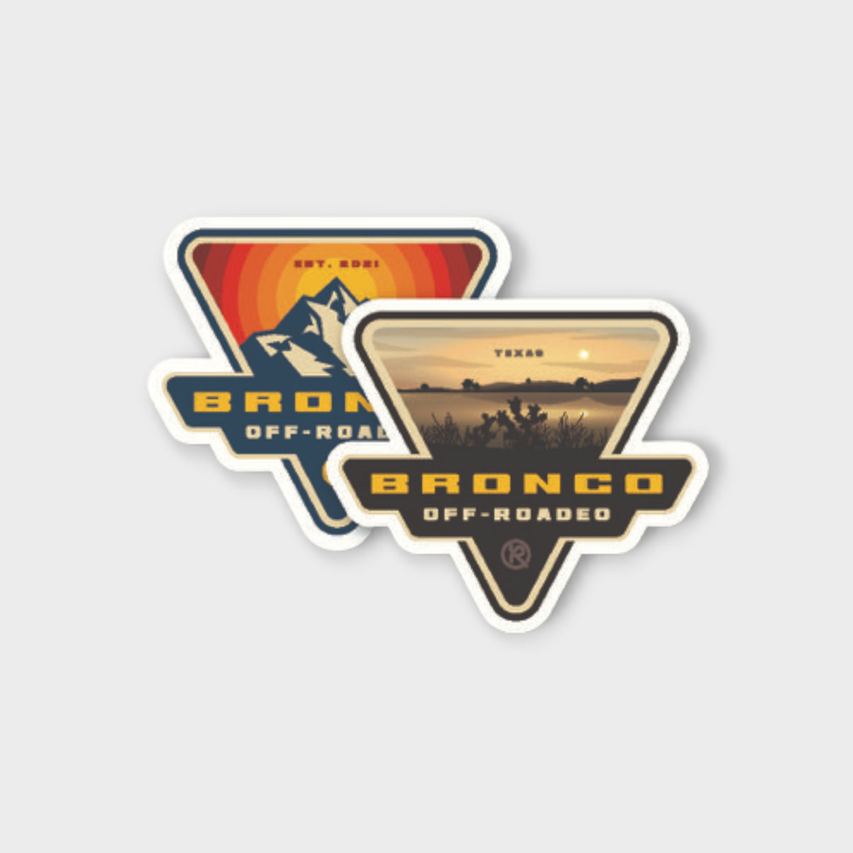 Bronco Off Roadeo - Sticker 2 Pack – Bronco Nation Store