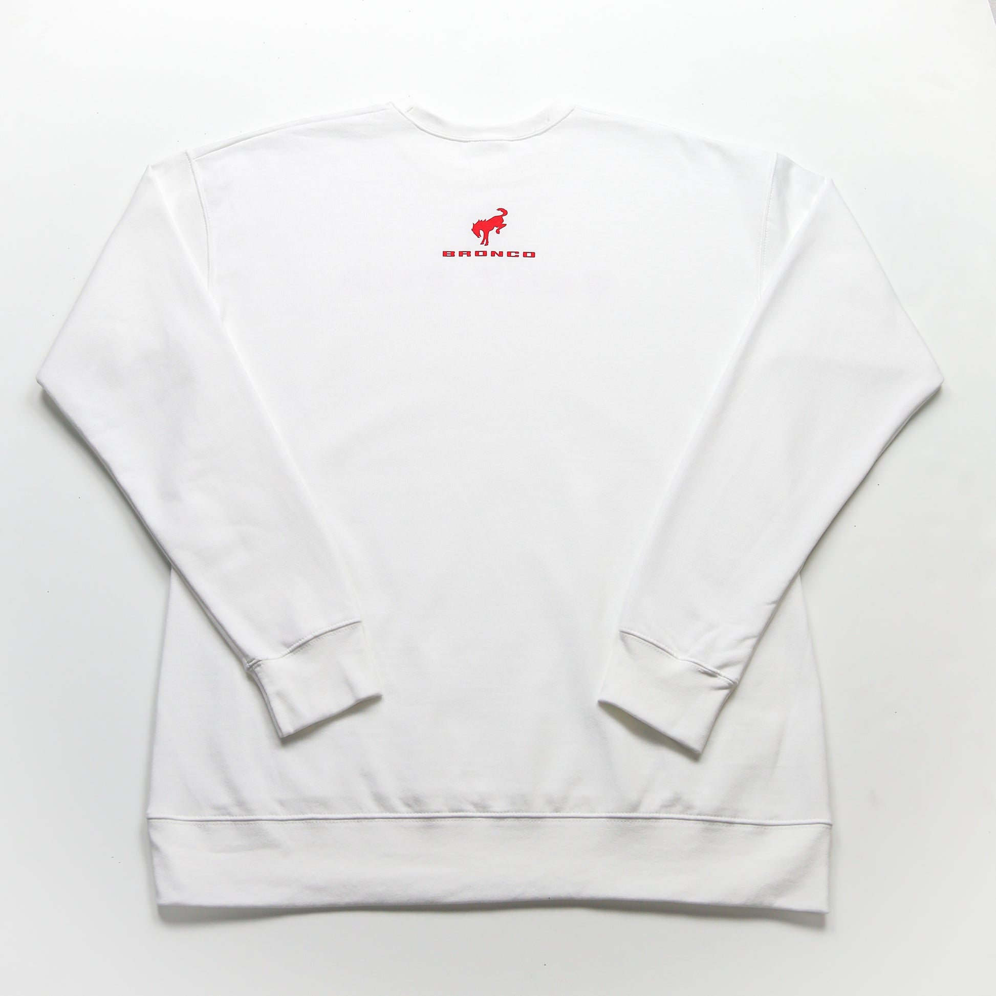 Built Wild Crewneck White Front