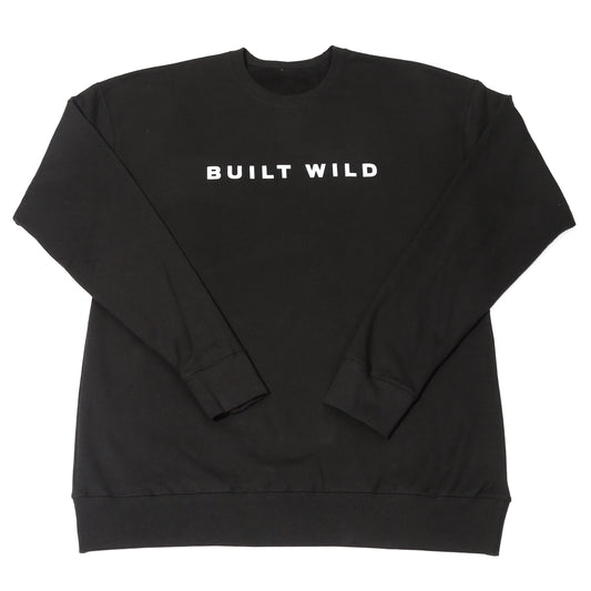 Built Wild Crewneck Black Back