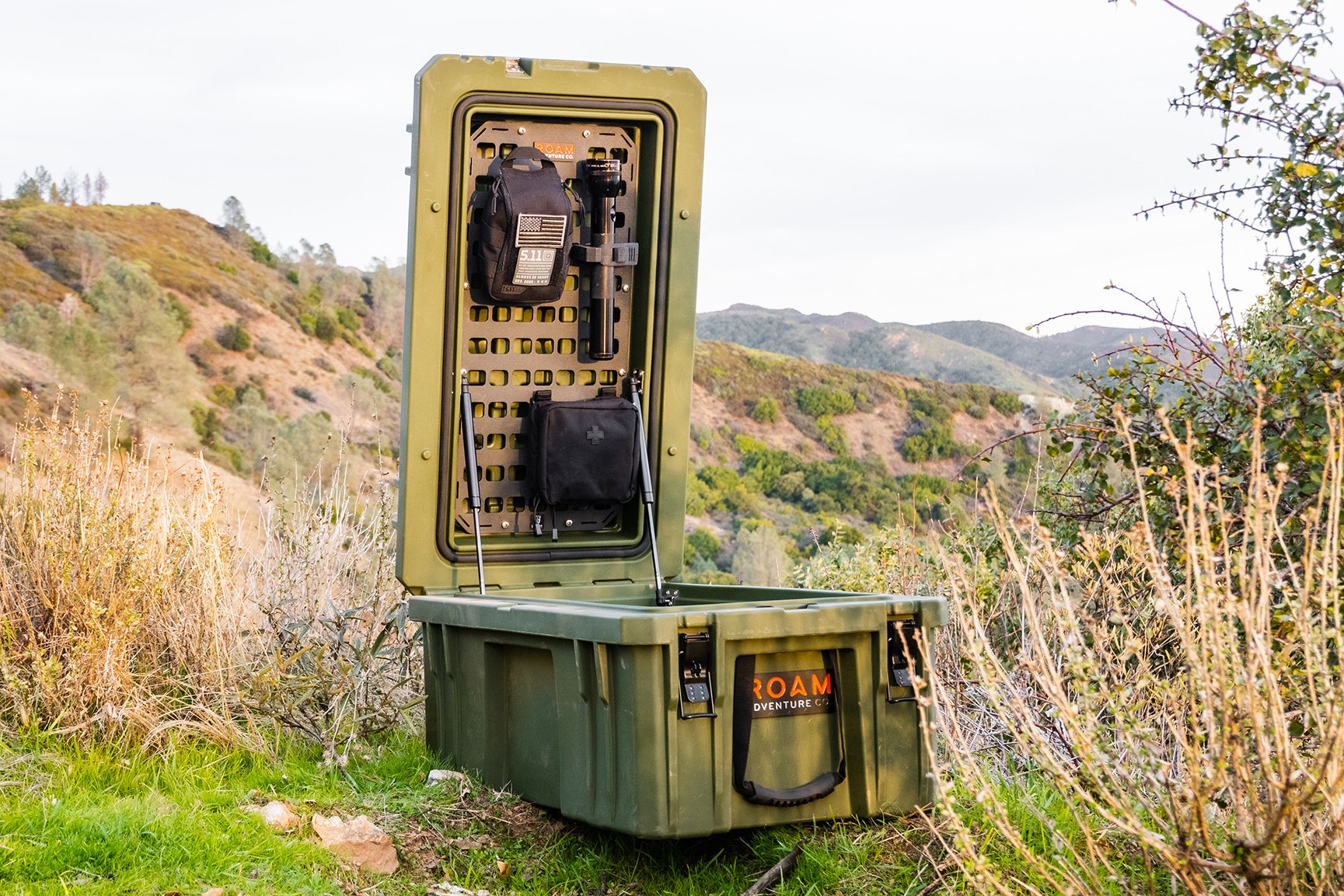 160L Rugged Case Molle Panel 5
